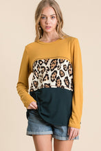 Load image into Gallery viewer, Checking In Color Block Tee
