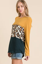 Load image into Gallery viewer, Checking In Color Block Tee