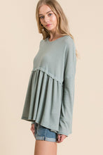 Load image into Gallery viewer, In Harmony Long Sleeve Waffle Knit Top