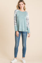 Load image into Gallery viewer, Soft Headlines Long Sleeve Top