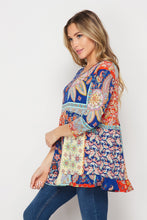 Load image into Gallery viewer, Patchwork Paisley Babydoll