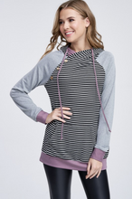 Load image into Gallery viewer, Touch Of Lavender Double Hoodie