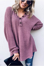 Load image into Gallery viewer, Easy Like Sunday Morning Long Sleeve Top