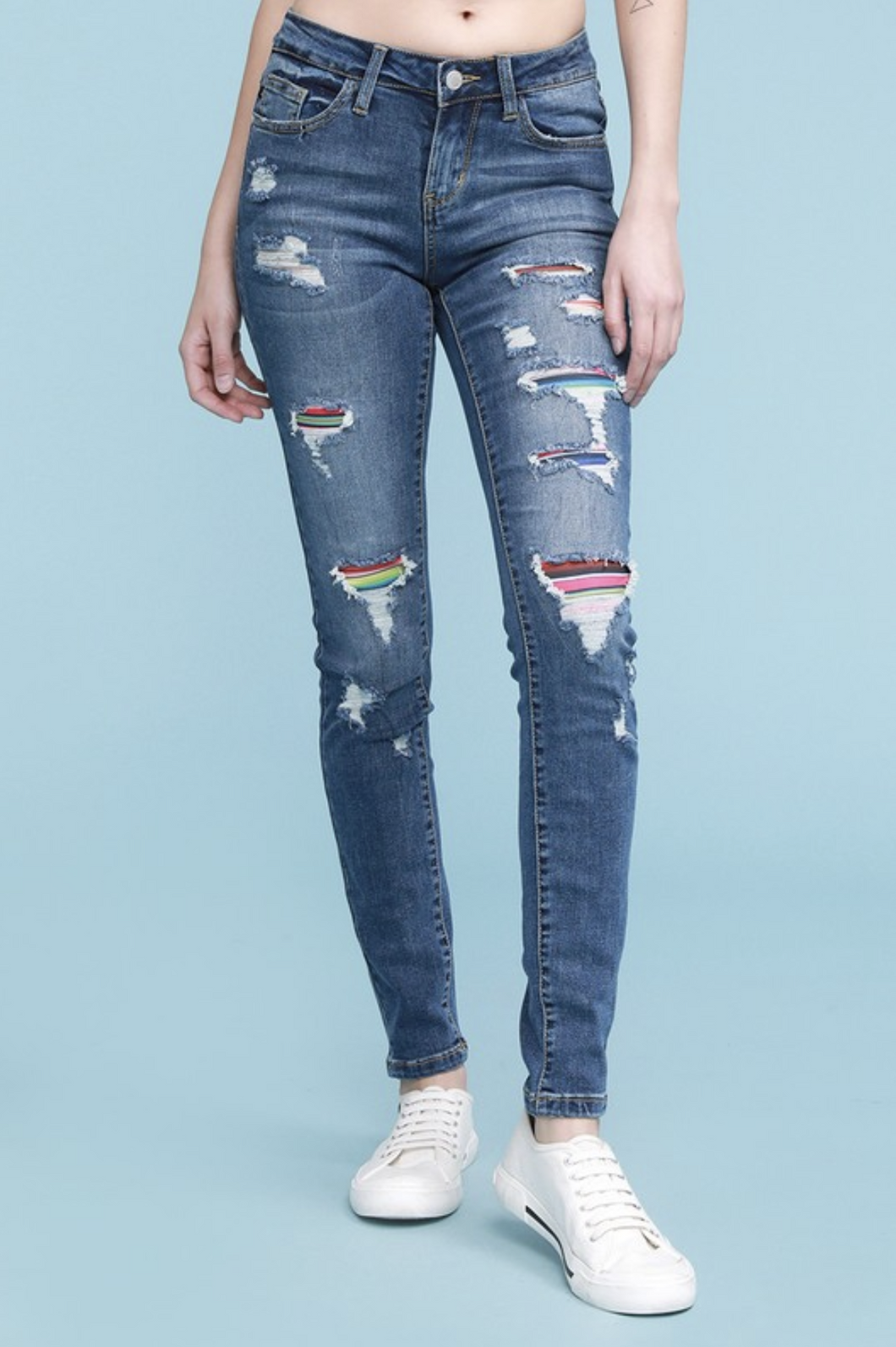 Judy Blue Serape Skinnies