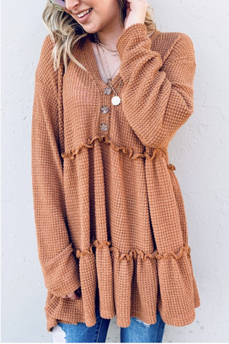 The Perfect Touch Ruffled Tunic