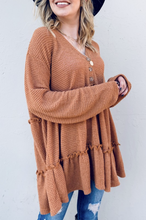 Load image into Gallery viewer, The Perfect Touch Ruffled Tunic
