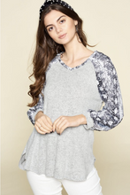 Load image into Gallery viewer, Wild Wonders Balloon Sleeve Top