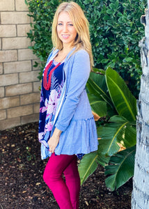 All For You Tiered Cardigan