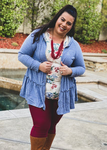 All For You Tiered Cardigan