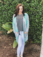 Load image into Gallery viewer, Jade Tie Dye Cardigan