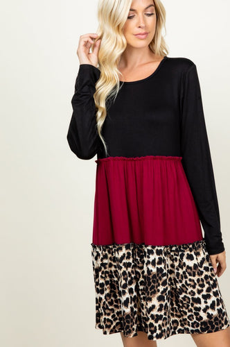 Wild About Today Tiered Dress