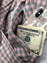 Load image into Gallery viewer, Plaid scarf with hidden pocket.