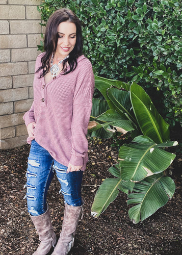 Easy Like Sunday Morning Long Sleeve Top