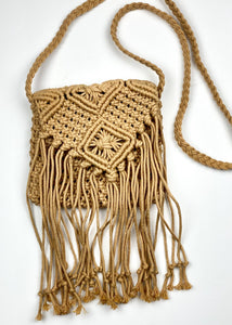 Hippie Chic Macrame Shoulder Bag