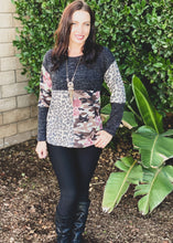 Load image into Gallery viewer, Patch Me Up Long Sleeve Top