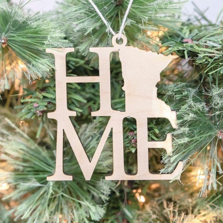 Minnesota Home Christmas ornament