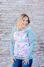 Load image into Gallery viewer, Spring Pattern Mix Double Hoodie