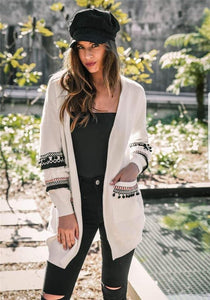 White sweater