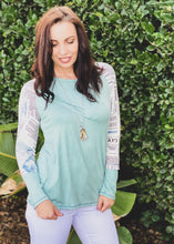 Load image into Gallery viewer, Soft Headlines Long Sleeve Top