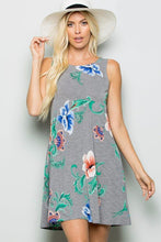 Load image into Gallery viewer, Painted Paisley Swing Dress
