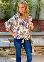 Load image into Gallery viewer, Headed Out West Paisley Button Down