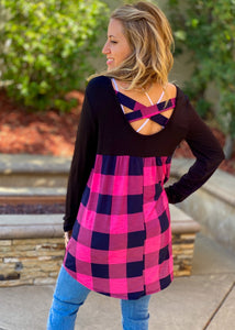 Feeling Bright Criss Cross Tunic