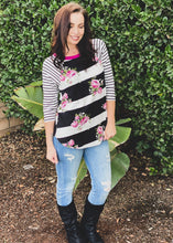 Load image into Gallery viewer, Don&#39;t Waste a Moment Raglan Tee
