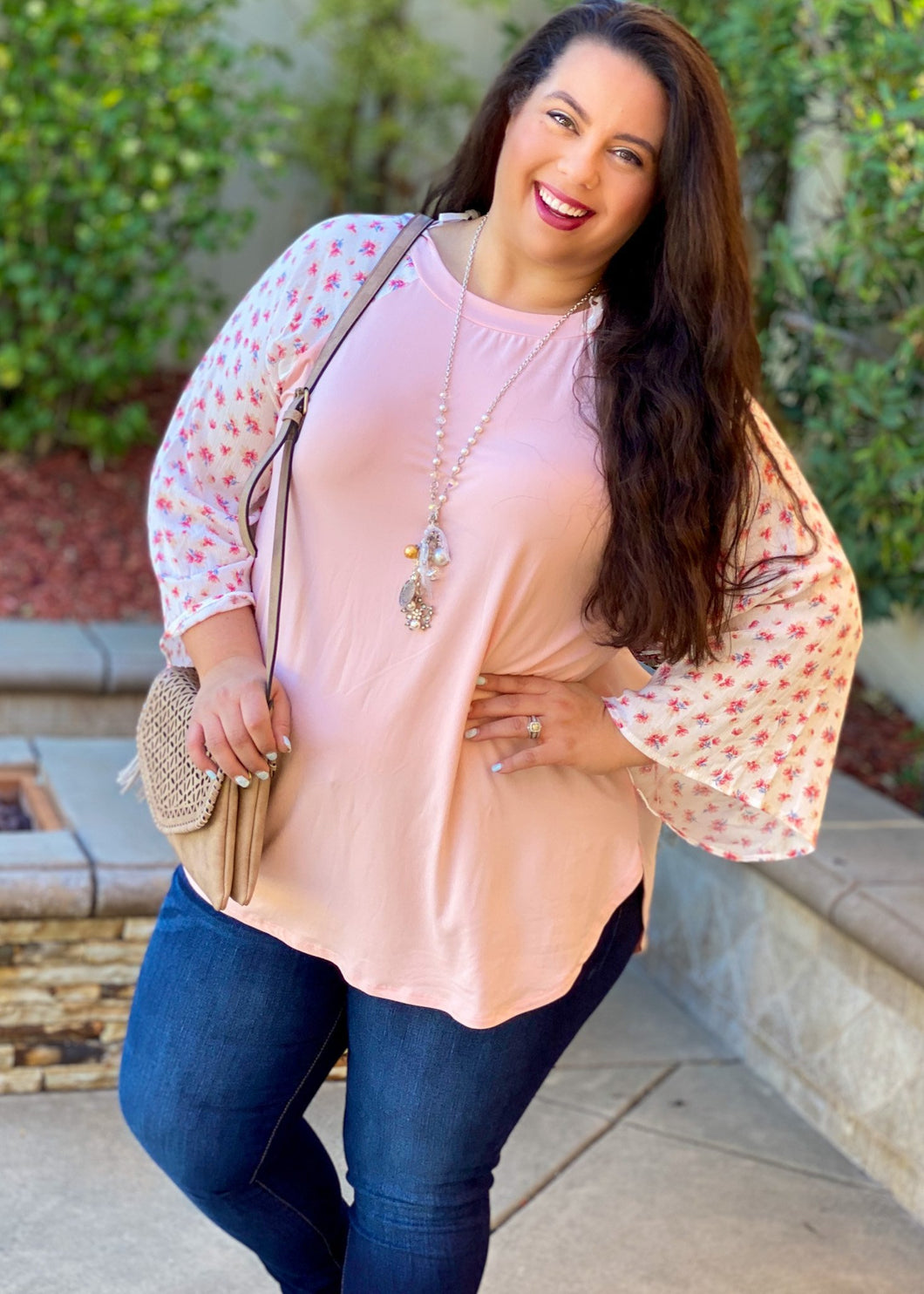 Spring Fling Wide Sleeve Top