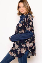 Load image into Gallery viewer, Garden Beauty Cowl Neck